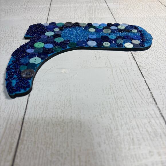 Handmade Cowboy Boot Button Art - Picture 6 of 11